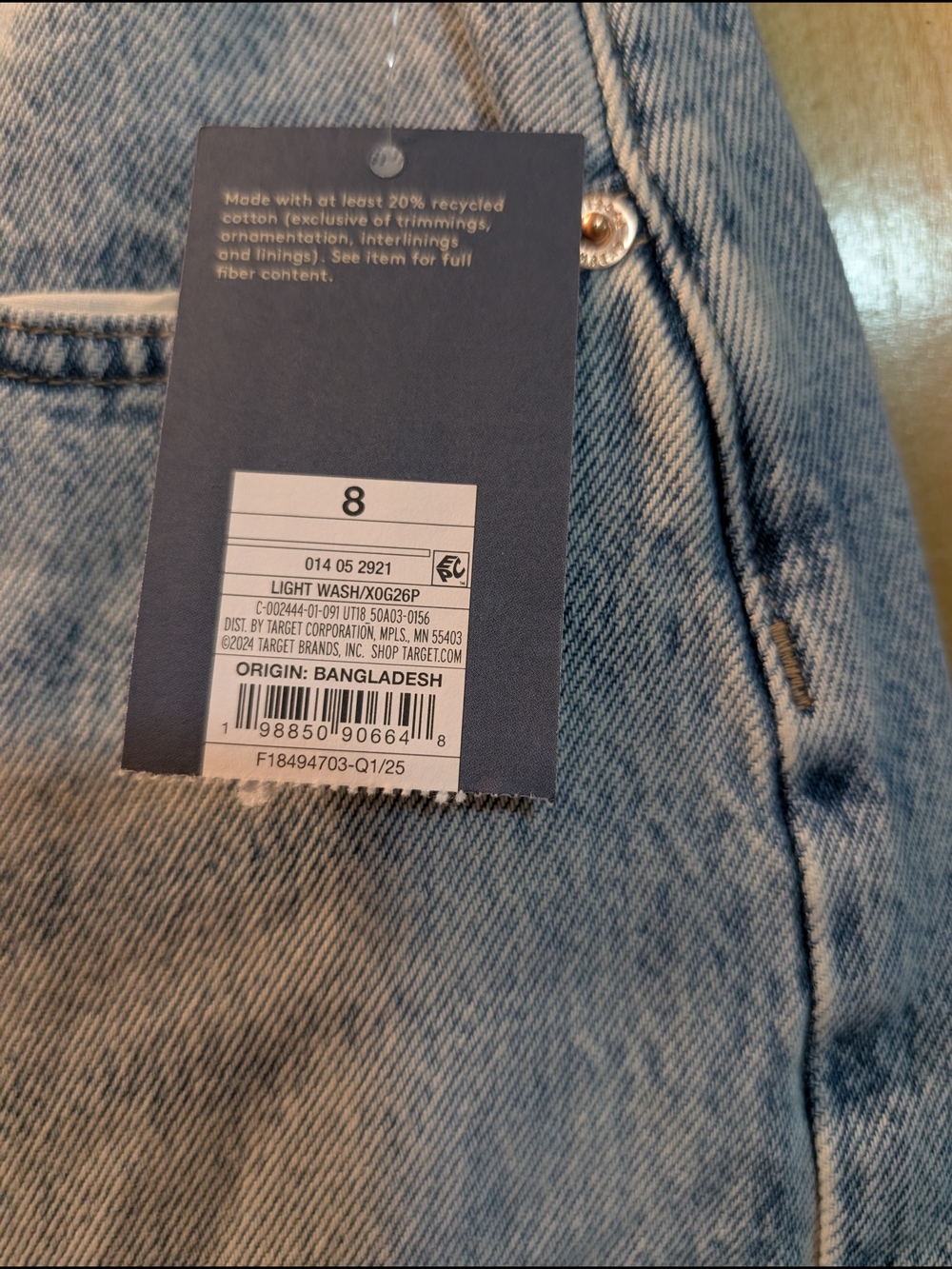 Universal Thread Light Blue Denim Jeans - Picture 13 of 13